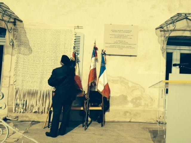 Maison d'Izieu, cérémonie du 6 avril 2014 (crédit photo : Stéphane Nivet)